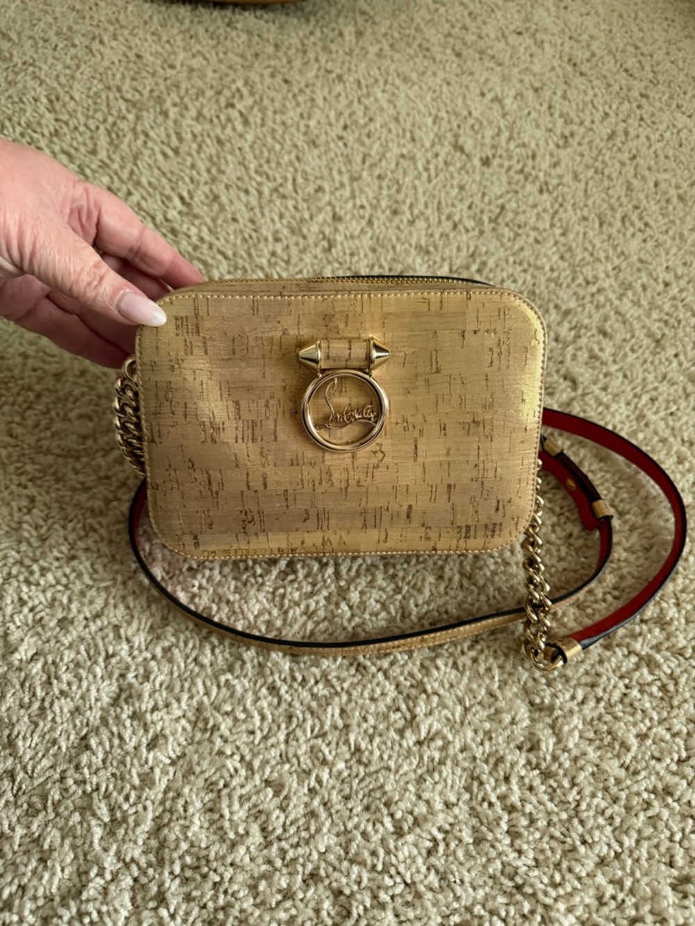 Christian Louboutin Rubylou Mini Liege Crossbody